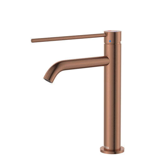 Kaya Care Medium Basin Mixer Brushed Copper Lead Free [312531]