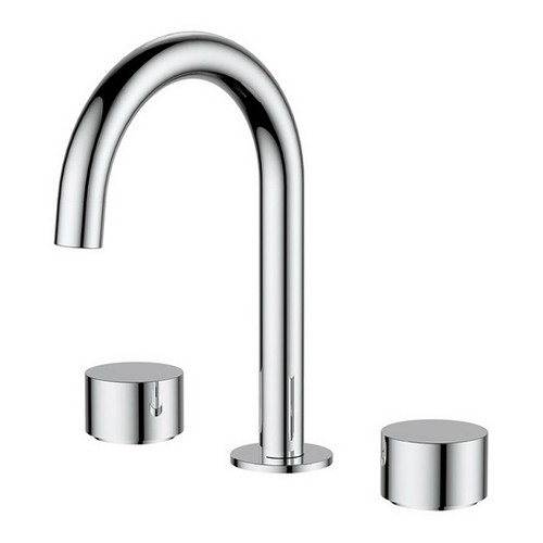 Kaya Circular Basin Tap Set Chrome Lead Free [312517]