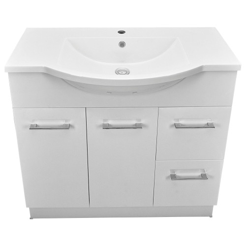 Tannah Vanity 2 Door 2 Drawer 900mm Right Hand Semi Reccessed Top w/Kick 1TH [136022]