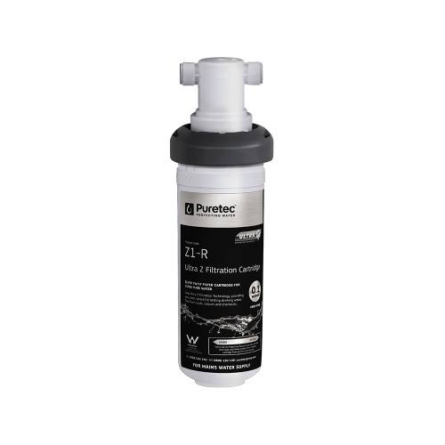 Quick Twist Undersink Water Filter Kit System Only 0.1Micron Lead Free [313854]