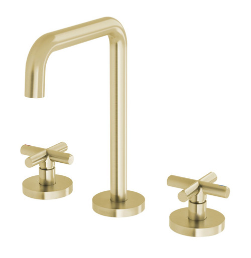 Vivid Slimline Plus Hob Basin Set Brushed Gold 5Star Lead Free [313890]