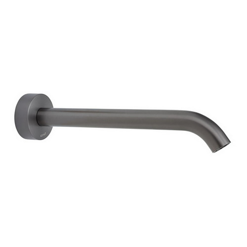 Kaya Wall Push Fit Basin or Bath Spout Gunmetal 220mm Outlet Lead Free [314658]
