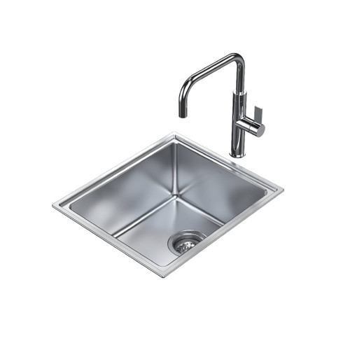 Urbane II Single Bowl Sink Stainless Steel [307930]
