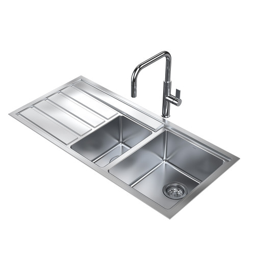 Urbane II 1.5 RH Bowl Stainless Steel 0 Tap Holes [307925]