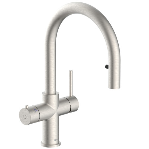 4-in-1 Pull-Out Filtered Water Sink Mixer (Boiling, Ambient, Hot and Cold) Brushed Nickel [314233]