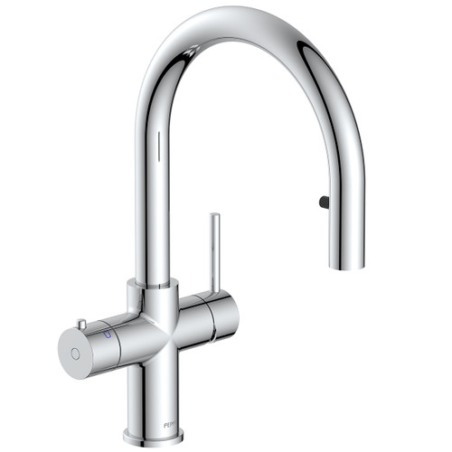 4-in-1 Pull-Out Filtered Water Sink Mixer (Boiling, Ambient, Hot and Cold) Chrome [314227]