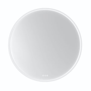 Olek Round LED Mirror 600 x 600mm White [315817]