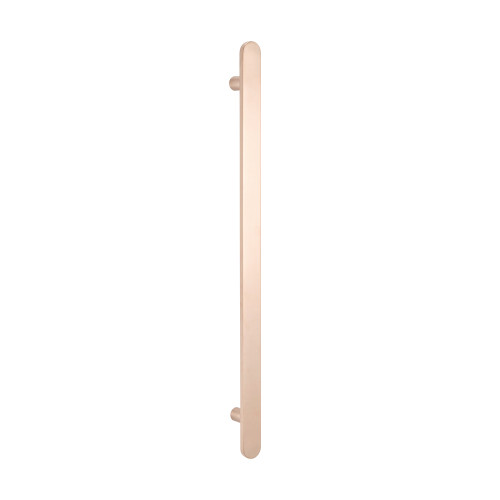 Flat Vertical 12V Heated Towel Rail Champagne 50 x 930mm [302423]