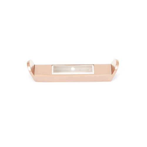 Flat Vertical Towel Rail Accessory Hook Matt Champagne [302412]