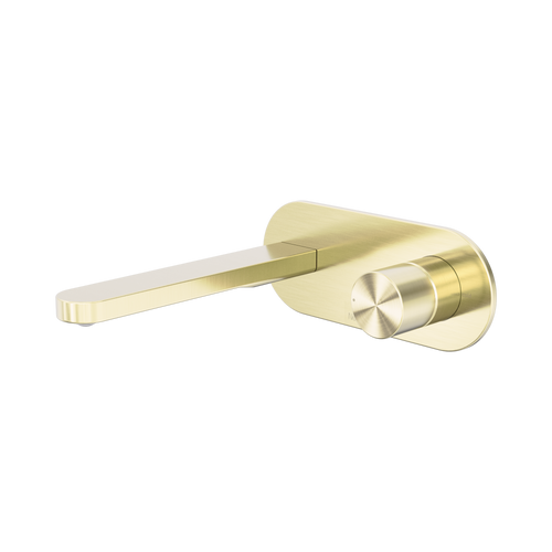 Pure SS316L Progressive Wall Basin or Bath Mixer Brushed Gold [315767]