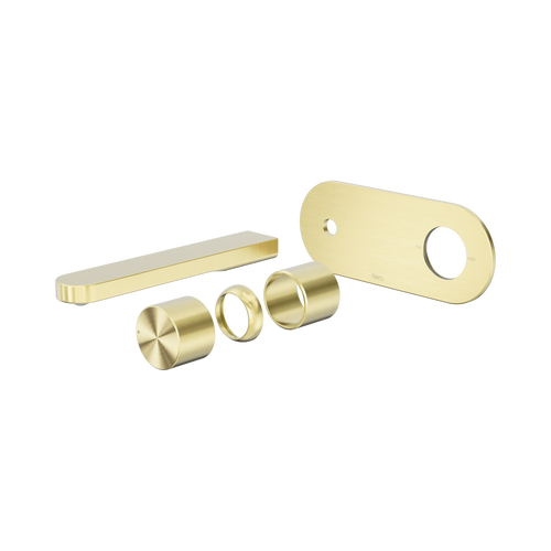 Pure SS316L Progressive Wall Basin or Bath Mixer Trim Kit Only Brushed Gold [315760]