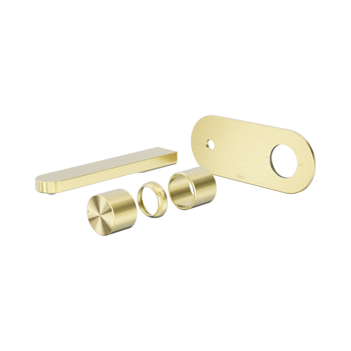 Pure SS316L Progressive Wall Basin or Bath Mixer Trim Kit Only Brushed Gold [315760]