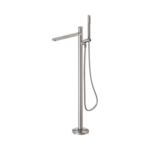 Pure SS316L Progressive Freestanding Bath Mixer Brushed Nickel [315740]