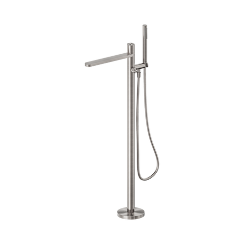 Pure SS316L Progressive Freestanding Bath Mixer Brushed Nickel [315740]