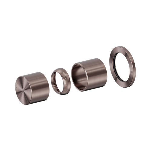 Pure SS316L Progressive Shower Mixer Trim Kits Only Brushed Bronze [315789]