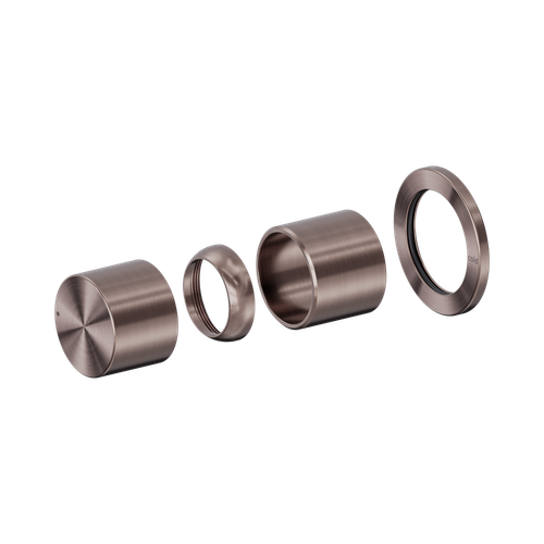 Pure SS316L Progressive Shower Mixer Trim Kits Only Brushed Bronze [315789]