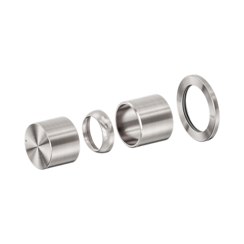 Pure SS316L Progressive Shower Mixer Trim Kits Only Brushed Nickel [315787]