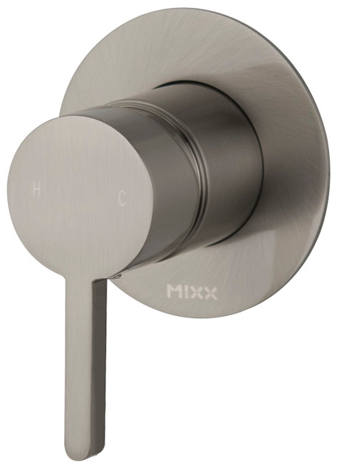 Aloe Bath or Shower Mixer Brushed Nickel [250187]