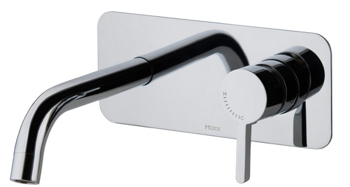 Aloe Wall Basin Mixer With Plate 5Star Chrome [250196]