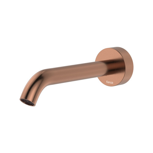 Kaya Wall Basin or Bath 180mm Outlet Brushed Copper With Plate Lead Free [310991]