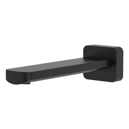 Tono Basin or Bath Wall Outlet 180mm Matte Black Lead Free [310977]