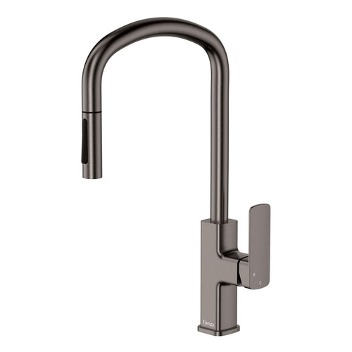 Tono Pull-Out Sink Mixer 225mm Gunmetal Lead Free [311016]