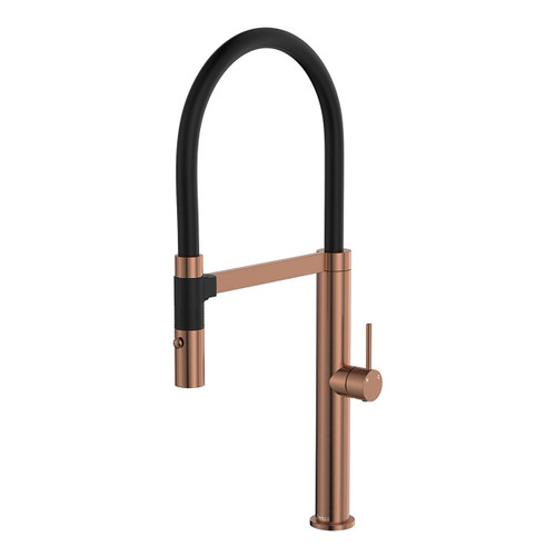 Kaya Pull-Down Sink Mixer Brushed Copper Lead Free [312528]