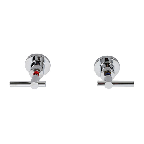 Alpha Lever Handle Wall Top Assemblies Chrome LF [285524]