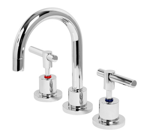 Alpha Lever Handle Basin Set Chrome LF [285522]