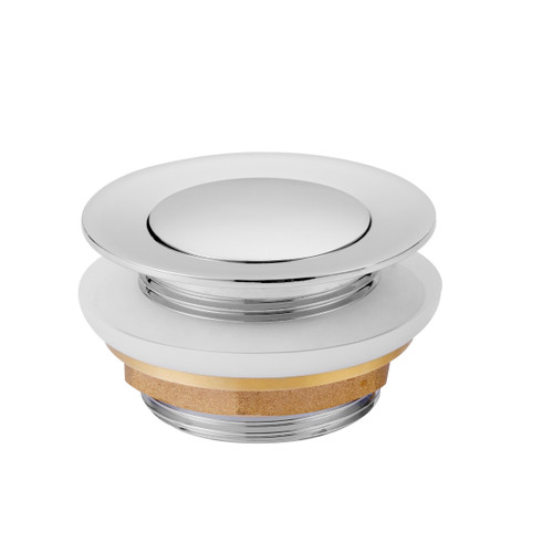 Bath Pop-Up Plug and Waste with Hair Catcher Chrome [291553]