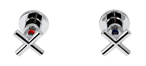 Alpha Cross Handle Wall Top Assemblies J/V Chrome LF [304831]