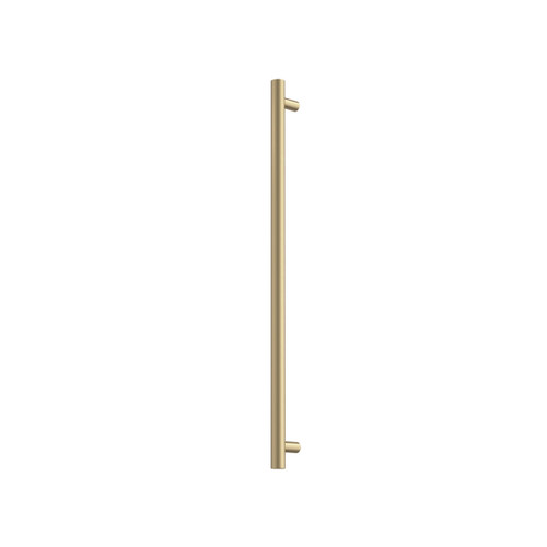 Liano II Heated Towel Rail Vertical Brushed Brass [319796]