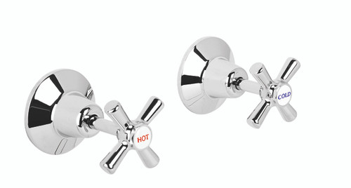 Easy Clean Wall Top Assemblies J/V Chrome LF [281292]
