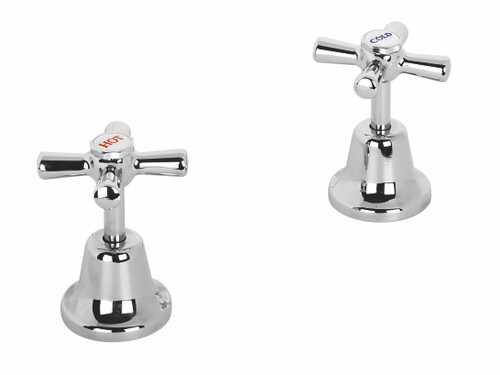 Easy Clean Basin Top Assemblies J/V Chrome LF [281294]