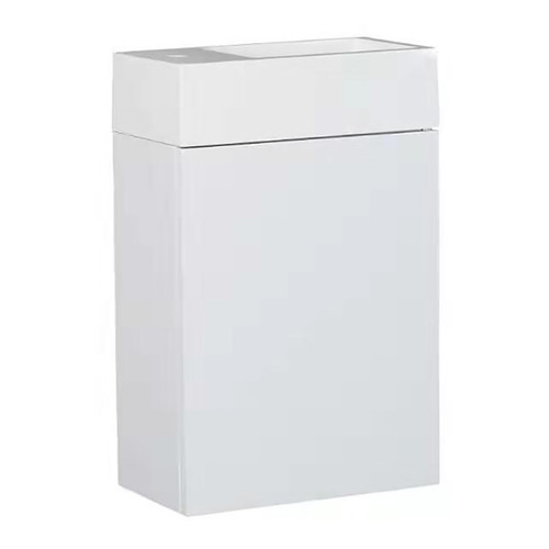 Austin Wall-Hung Vanity with Overflow White 1 Tap Hole [157305]