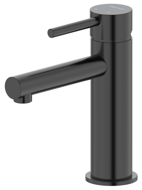 Projix Straight Basin Mixer Black LF [306157]