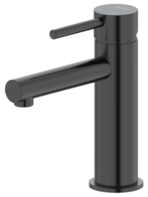 Projix Straight Basin Mixer Black LF [306157]
