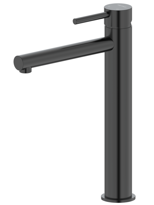 Projix Straight Basin Mixer Tower Black LF [306166]