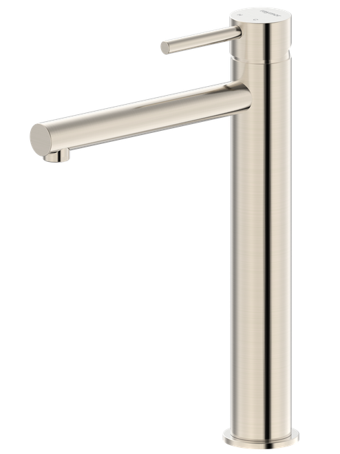 Projix Straight Basin Mixer Tower Brushed Nickel LF [306167]