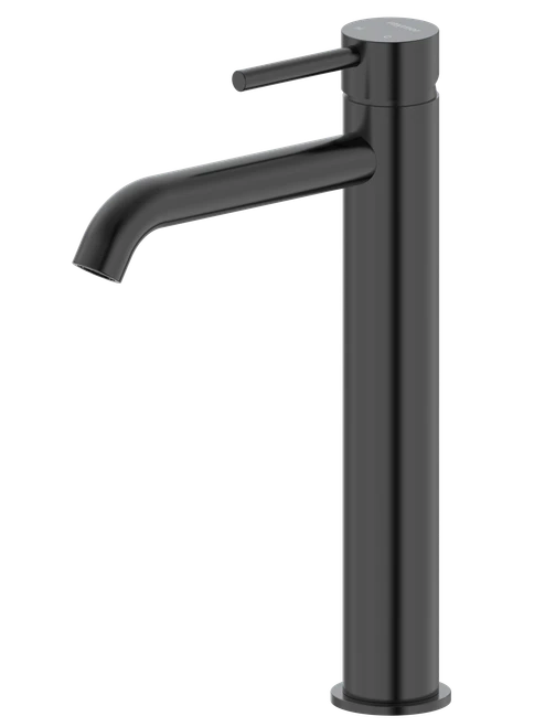 Projix Curved Basin Mixer Tower Black LF [306172]