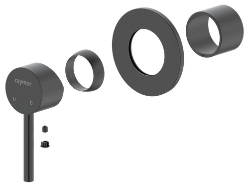 Projix Wall Mixer (Trim Kit Only) Black [306175]