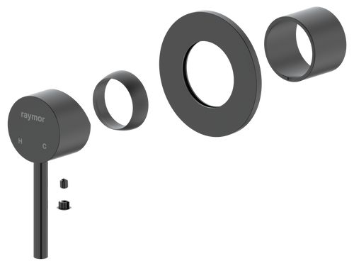 Projix Wall Mixer (Trim Kit Only) Black [306175]