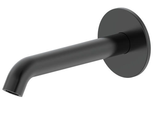 Projix Curved Basin or Bath Spout 180mm Black LF [306196]