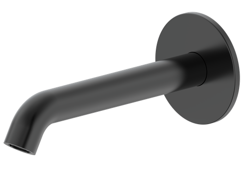 Projix Curved Basin or Bath Spout 180mm Black LF [306196]
