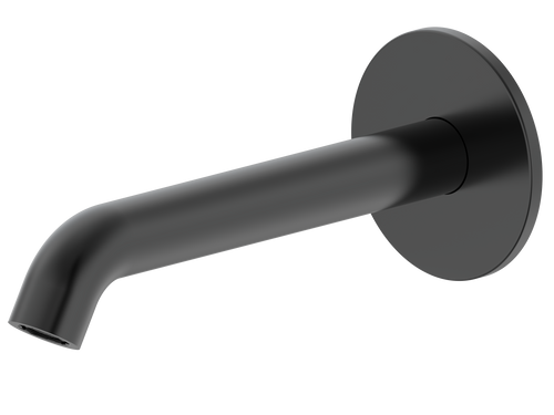 Projix Curved Basin or Bath Spout 180mm Black LF [306196]