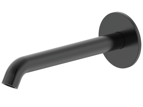 Projix Curved Basin or Bath Spout 220mm Black LF [306199]
