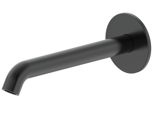 Projix Curved Basin or Bath Spout 220mm Black LF [306199]