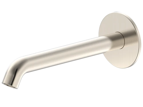 Projix Curved Basin or Bath Spout 220mm Brushed Nickel LF [306200]