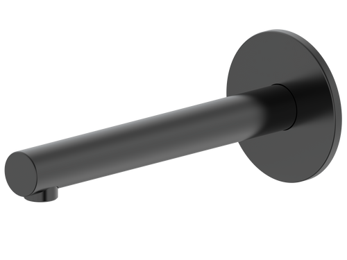 Projix Straight Basin or Bath Spout 180mm Black LF [306202]