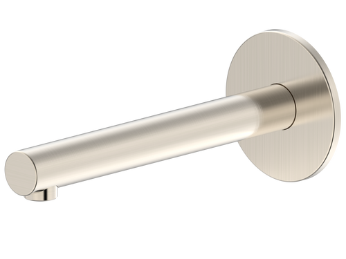 Projix Straight Basin or Bath Spout 180mm Brushed Nickel LF [306203]